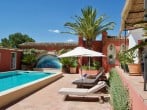 Pool and loungers Pool and loungers